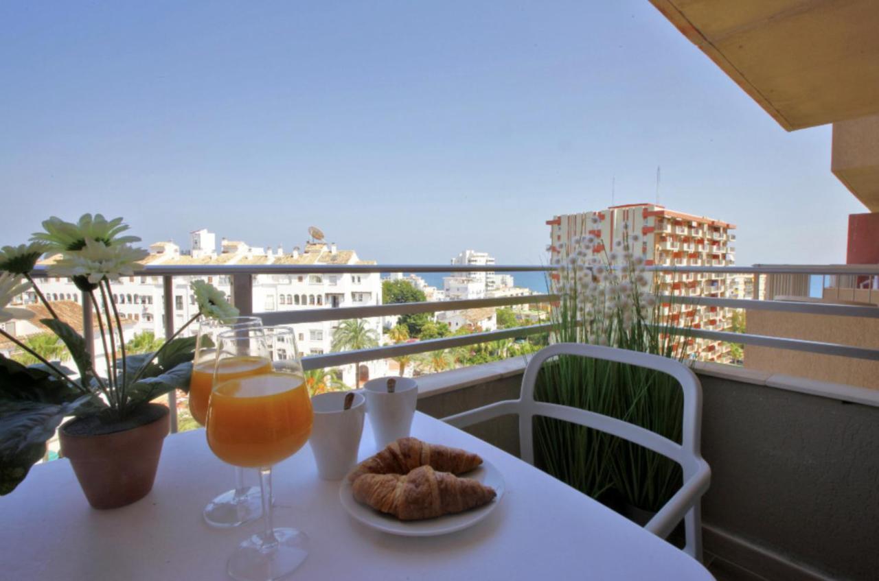 Precioso Apartamento Con Vistas Al Mar Y Piscinas 베날마데나코스타 외부 사진